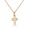 Колье из золота "Крестик" (арт. 352298) – изображение 1