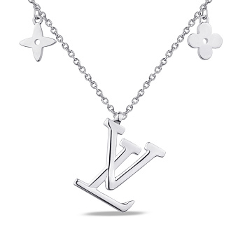 Серебряное колье с подвесками (арт. 7507/1751ечб)