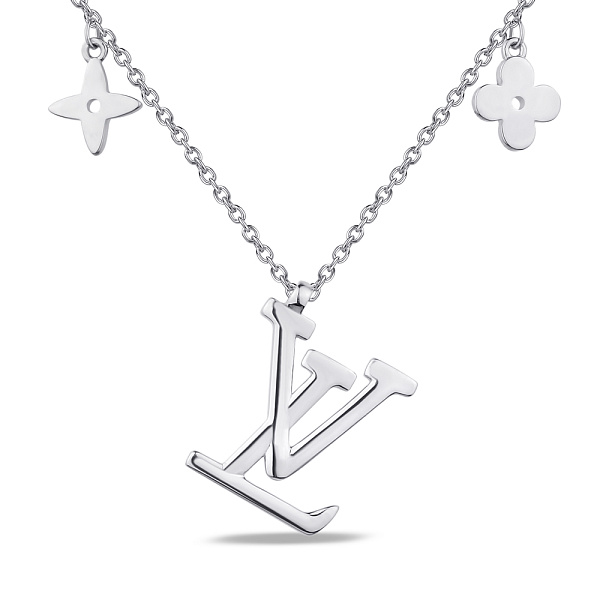 Серебряное колье с подвесками (арт. 7507/1751ечб) – изображение 1