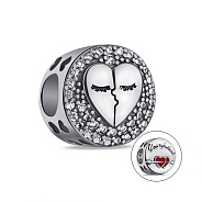 Фото Срібний шарм з емаллю і фіанітами (арт. 7903/4238ек)