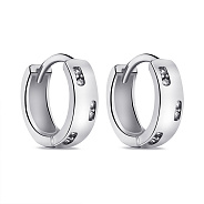 Фото Серьги-кольца из серебра (арт. 7502/9516)