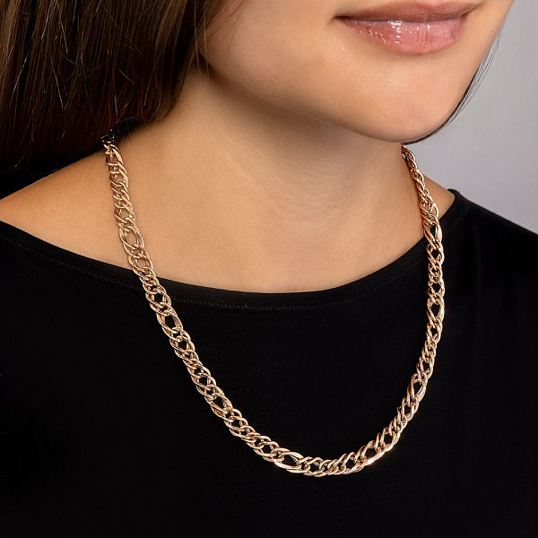 Массивное золотое колье (арт. 352270) – изображение 3