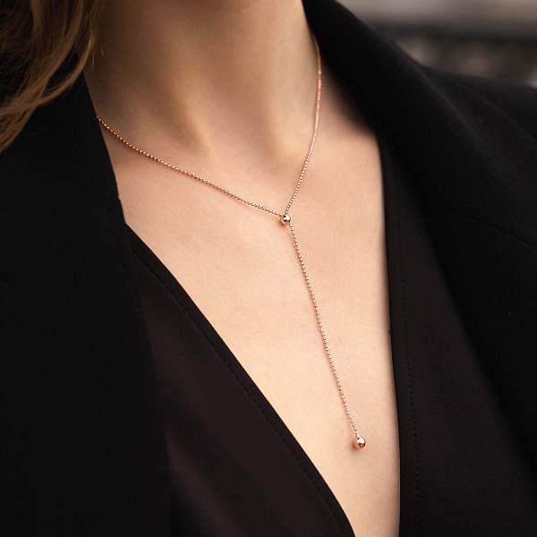 Колье Fly из золота с регулируемым размером (арт. 352374/1) – изображение 3