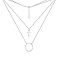Двойное колье из серебра (арт. 7507/1340) – изображение 2