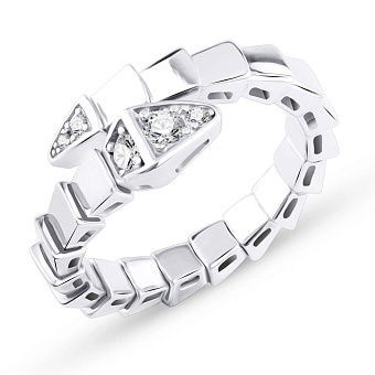 Серебряное кольцо с фианитами (арт. 7501/6086)
