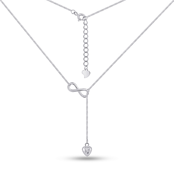 Золотое колье Бесконечность (арт. 7507/2218) – изображение 2