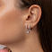 Серьги из серебра с фианитами (арт. 7502/2185994) – изображение 3
