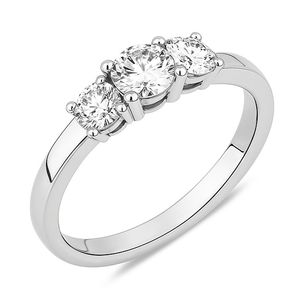 Кольцо из золота с бриллиантами (арт. К01146208636б) – изображение 1