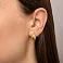 Золотые серьги Капля Francelli (арт. 1091890ж) – изображение 2