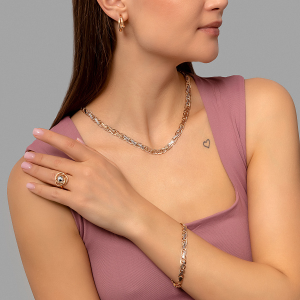 Золотые сережки Гвоздь с фианитами (арт. 111452) – изображение 5