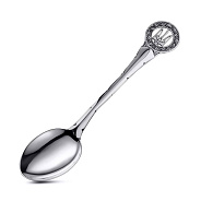 Серебряная чайная ложка "Герб Украины" (арт. 7922/8100254)