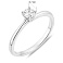 Серебряное кольцо с фианитом (арт. 7501/8872) – изображение 2