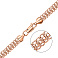 Ланцюжок плетіння Пітон з золота (арт. цр3056-055) – зображення 1