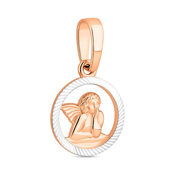 Золотая подвеска Ангел (арт. 440387) – изображение 1