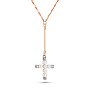 Золотое колье с жемчугом (арт. 352606прлб)