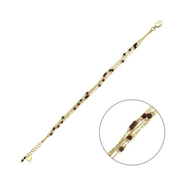 Браслет Francelli из желтого золота (арт. 325046жкр) – изображение 1