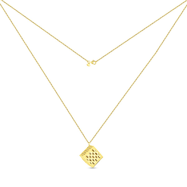 Колье Francelli из желтого золота без камней (арт. 350571ж) – изображение 2