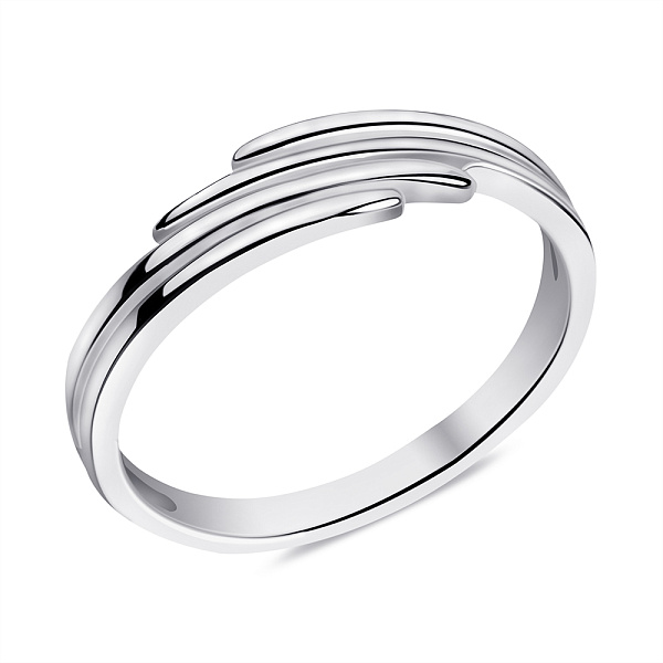 Серебряное кольцо без камней (арт. 7501/6873) – изображение 1