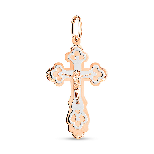 Золотой православный крестик (арт. 740062Д) – изображение 1