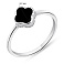 Серебряное кольцо с ониксом (арт. 7501/610/6окп) – изображение 2