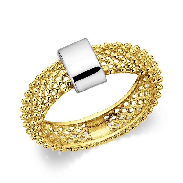 Золотое кольцо без камней (арт. 156725жр) – изображение 1