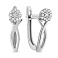 Серьги из белого золота с бриллиантами (арт. С011806010б) – изображение 1