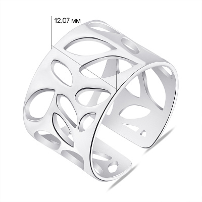 Широкое кольцо из серебра (арт. 7501/901-01320)