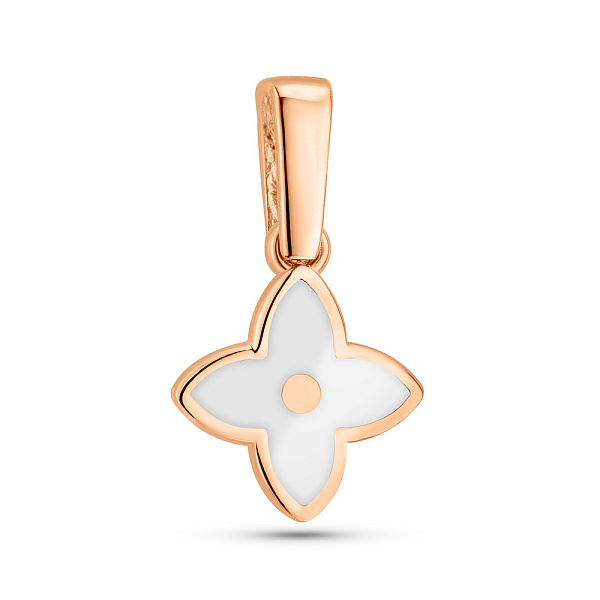 Золотий підвіс з емаллю (арт. 130967Деб) – зображення 1