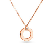 Кольє з червоного золота (арт. 352239)