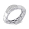 Серебряное кольцо с дорожкой из фианитов (арт. 7501/8326) – изображение 1