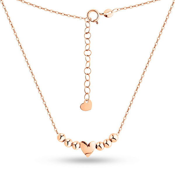 Колье из красного золота Сердце (арт. 352572) – изображение 2