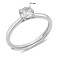 Серебряное кольцо с фианитом (арт. 7501/8095) – изображение 2