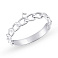 Серебряное кольцо "Цепочка"  (арт. 7501/5587) – изображение 2