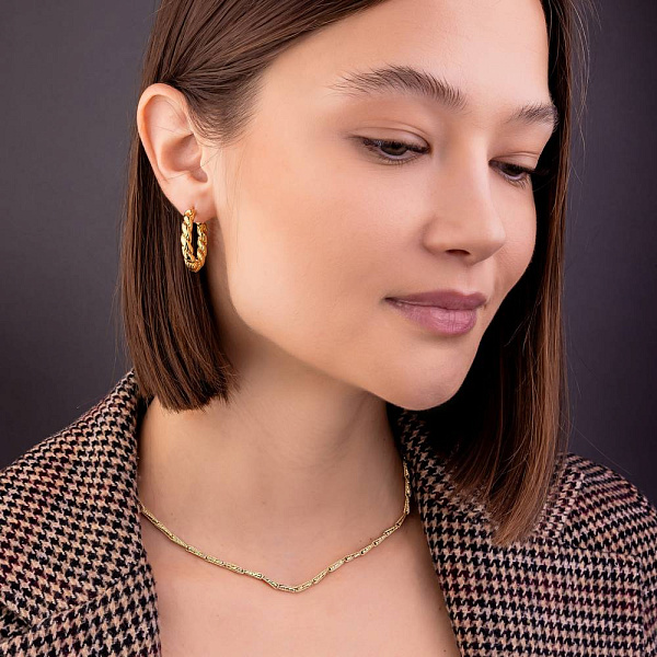 Золоте кольє Francelli (арт. 352691ж) – зображення 2