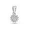 Кулон з білого золота з діамантами (арт. 3109883202) – зображення 1