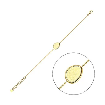 Золотой браслет Diva (арт. 324766ж)