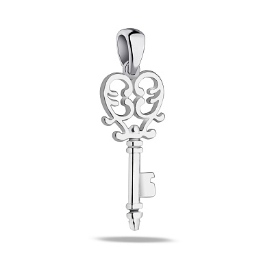 Срібний підвіс в формі ключа (арт. 7503/2007)