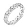 Серебряное кольцо с фианитами (арт. 7501/8807) – изображение 1