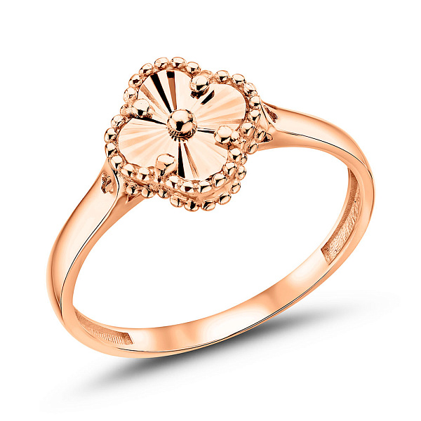 Золота каблучка без каміння (арт. 156581/9а) – зображення 1