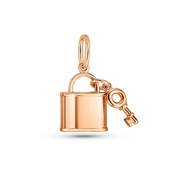 Кулон из красного золота (арт. 424670)