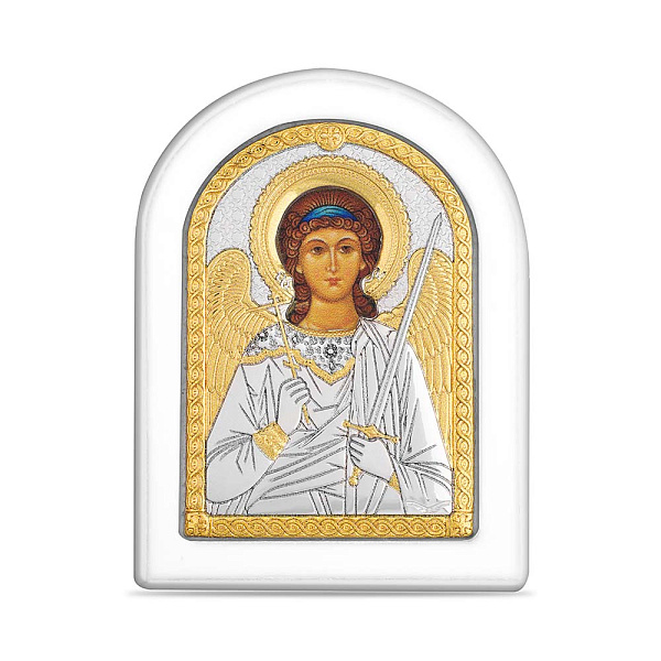 Икона Ангел Хранитель (75х60 мм) (арт. A-1/007G/B) – изображение 1
