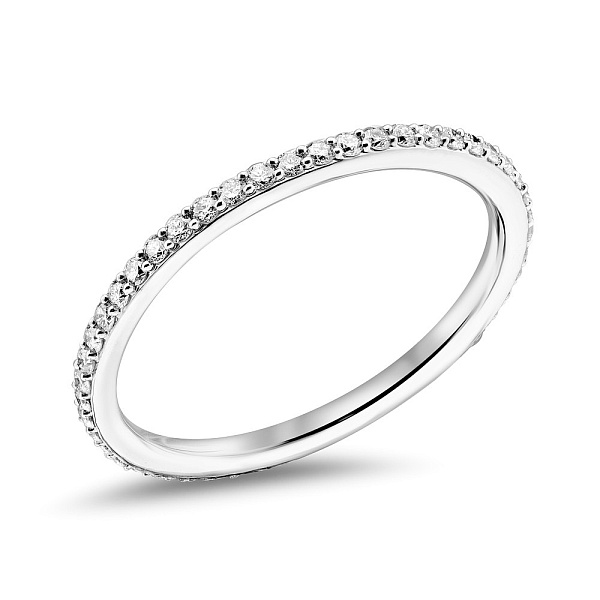 Золота каблучка з діамантами (арт. К341573040б) – зображення 1