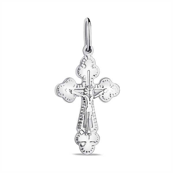 Серебряный крестик с распятием (арт. 7504/2-6154.0.2) – изображение 1