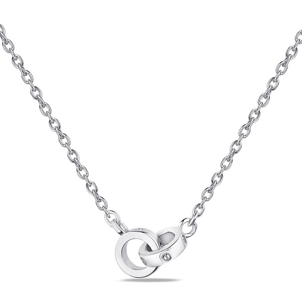 Серебряное колье без камней (арт. 7507/1883) – изображение 1