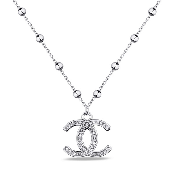 Колье серебряное с фианитами (арт. 7507/1953) – изображение 1