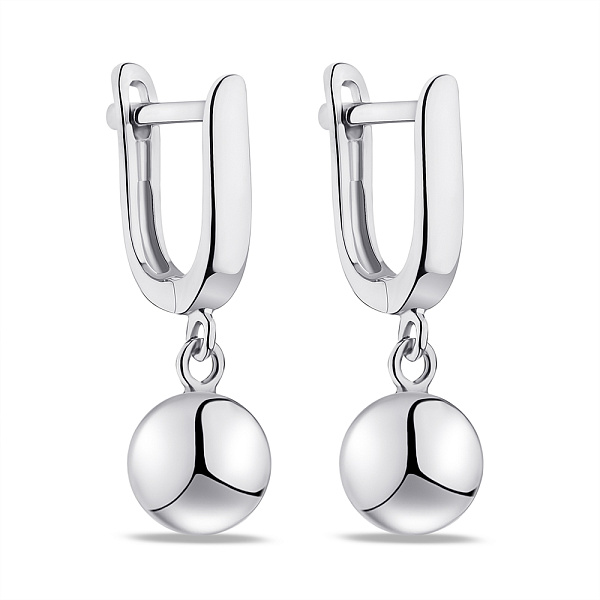 Серьги-подвески из серебра (арт. 7502/9317/2) – изображение 1