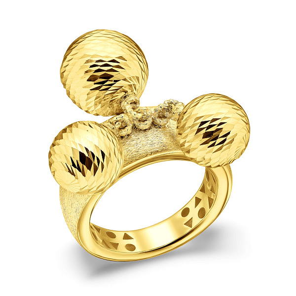 Каблучка з жовтого золота Francelli (арт. 156267ж) – зображення 1