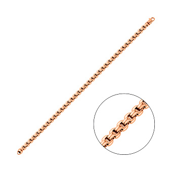 Фото Золотий браслет плетіння Якірне фантазійне (арт. 326567)