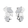 Серьги из золота Francelli (арт. С111361040б) – изображение 1
