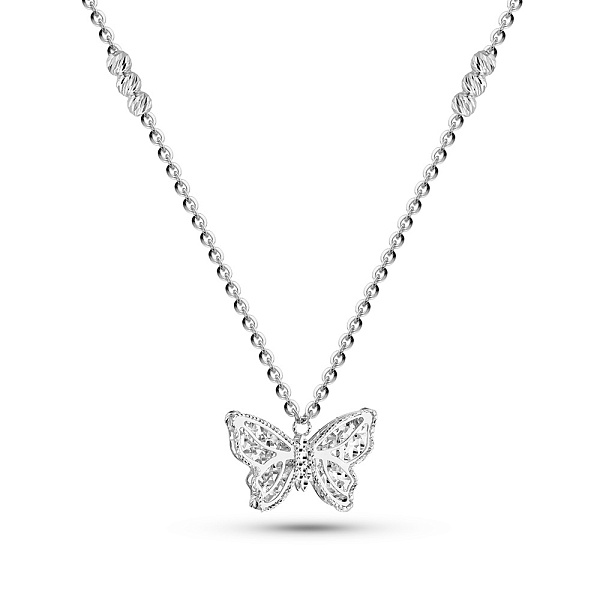 Кольє з білого золота Метелик Francelli (арт. 352660б) – зображення 1